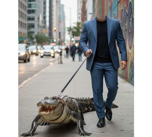 Walk with a Crocodile